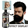 Color Shampoo for Beard & Hair — Natural Plant Dye Formula, Ammonia-Free Quick Gray Coverage, Gentle Scalp-Safe Conditioning Hair Color Shampoo | 3.38oz | Black, Dark Brown & Chest - product image 14