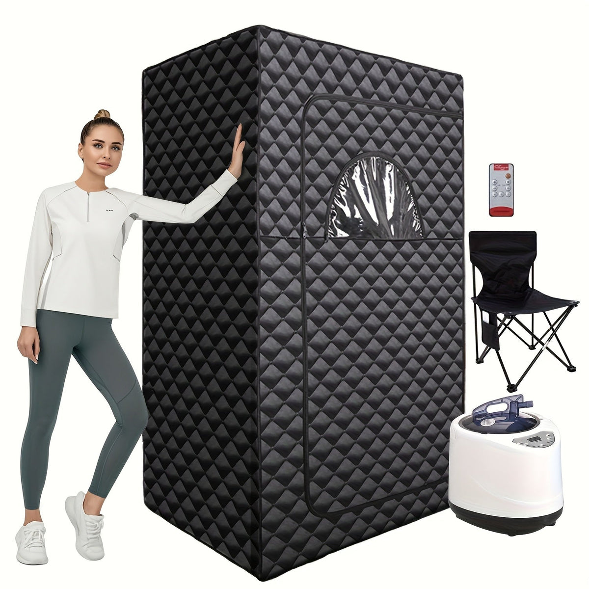Portable Sauna | Steam Sauna Tent Home Spa Gym Yoga Detox Relaxation - product image