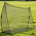 Batting & Pitching Practice for All Skill Levels, Black & Red Options | Baseball Softball Training Net 7x7ft with Arch Frame & Carry Bag - product image 2