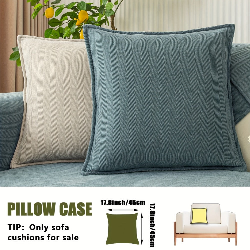 Chenille Ribbed Sofa Cover - Pet Friendly Non-Slip Machine Washable Soft Stretch Slipcover for 1-4 Seater Sectional Sofa Living Room Bedroom Office, 9 Colors - product image 39
