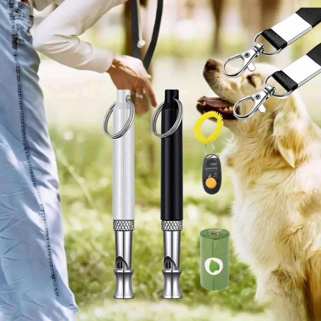 High-Frequency Recall Training Whistle with Tether, Stop Barking & Train Dogs of All Breeds – Dog Whistle Ultrasonic Adjustable 6-Pack - product image 2