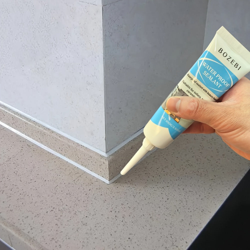 Waterproof Tile Grout Sealant Gap Filler for Kitchen & Bathroom – Odorless Strong Adhesive Tile Refill Agent for Sink Floor Wall Cracks, White 100g (3-Pack) - product image 2