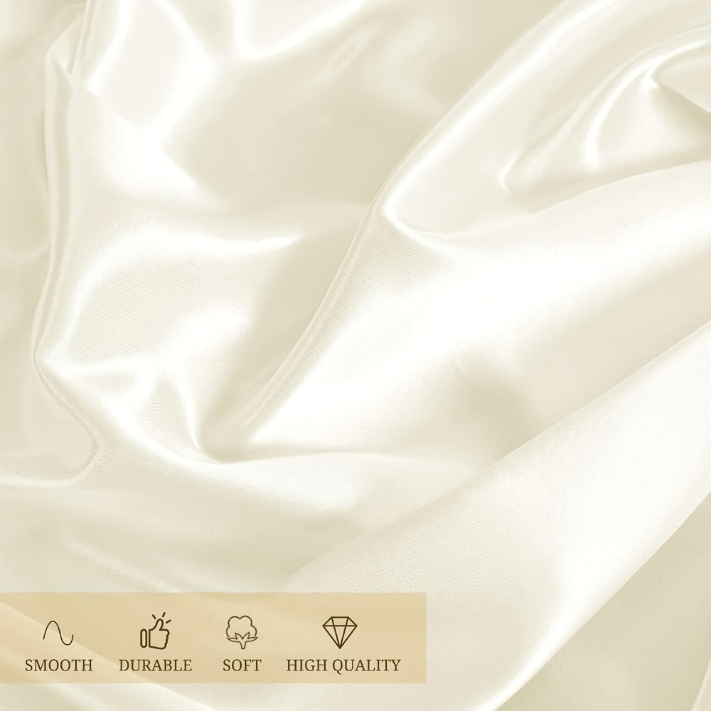 Satin Tablecloth 12pcs 57"x102" Rectangular Silky Smooth Fabric Table Cover for Wedding Banquet Birthday Party Holiday Event - product image 18