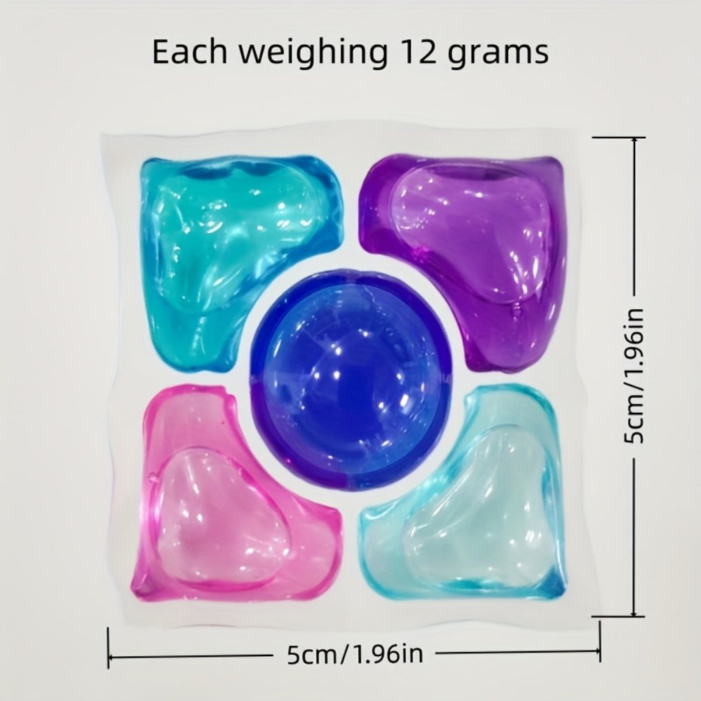 Laundry Pods 5-in-1 Scented Detergent Pods Powerful Stain Remover Long-Lasting Fragrance Each Pod Washes 8-12 Items 12g Per Pod Fabric Cleaner for Home - product image 4