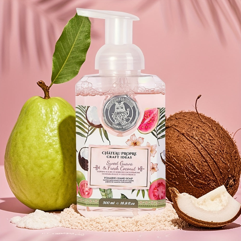 Foaming Hand Soap 500ml Moisturizing Gentle Foam Soap 8 Scents Vanilla Coconut Citrus Floral Fruity Deeply Hydrating Soft Hands All Skin Types Bathroom Kitchen Bedroom Office 1PC 2 - product image 10