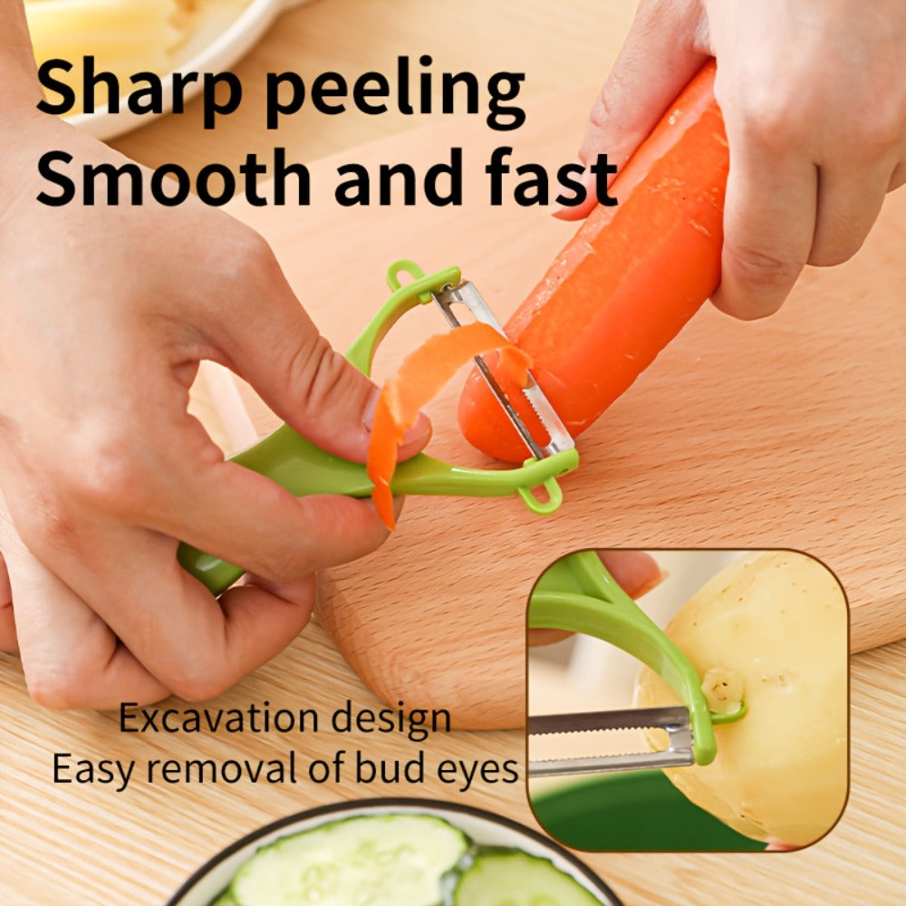 Vegetable Chopper 16-in-1 Manual Food Chopper Slicer Dicer Grater with Container – Professional Onion Potato Carrot Cutter Kitchen Tool - product image 8