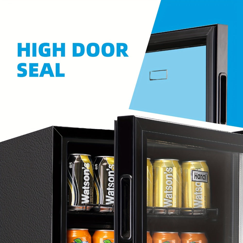 Beverage Refrigerator with Glass Door – Mini Fridge 2.0/3.5/4.0 Cu Ft, LED Lights, Adjustable Shelves, R600a Cooling for Beer, Wine & Drinks, Home, Office & Bar - product image 14