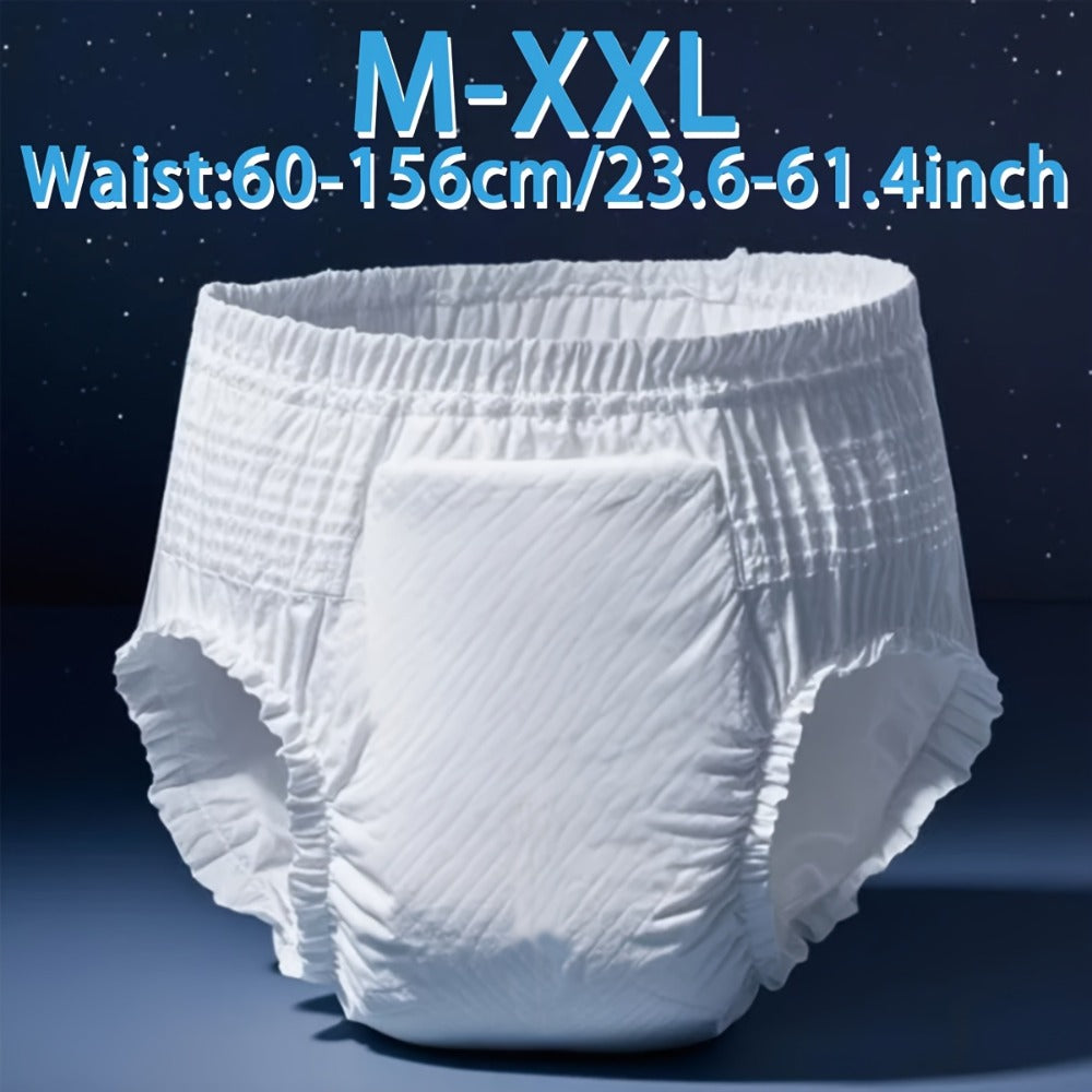 Adult Diapers Incontinence Underwear M-XXL Disposable Pull-On Briefs 8-Hour Leak Protection Unisex Absorbent Pants for Elderly Bedwetting 19 or 30 Pack - product image 2