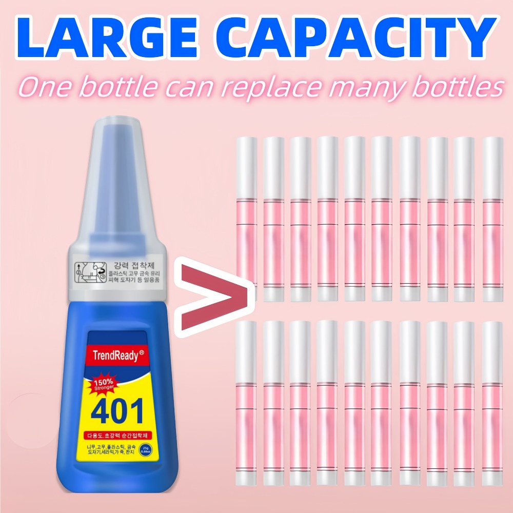 Waterproof Nail Adhesive Tabs with Nail Stickers 0.85oz Dropper Tip Bottle - Extra Strong Alcohol-Free Quick Release Long Wearing Salon Formula for Press On Nails & Nail Art Women  - product image 4