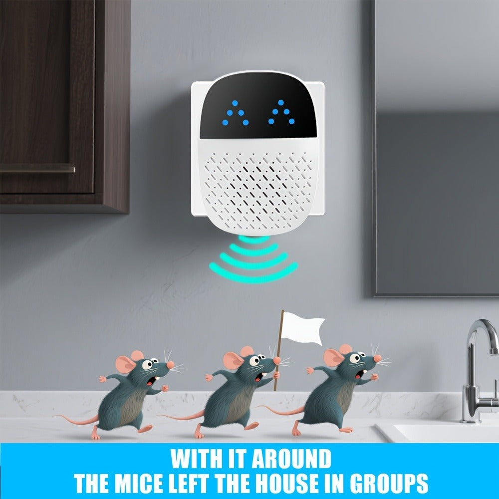 Ultrasonic Pest Repeller 4 Pack - Dual-Mode Indoor Plug-In Repellent for Mice, Spiders, Ants, Flies, Roaches | Wide Coverage for Home, Apartment & Dormitory - product image 7
