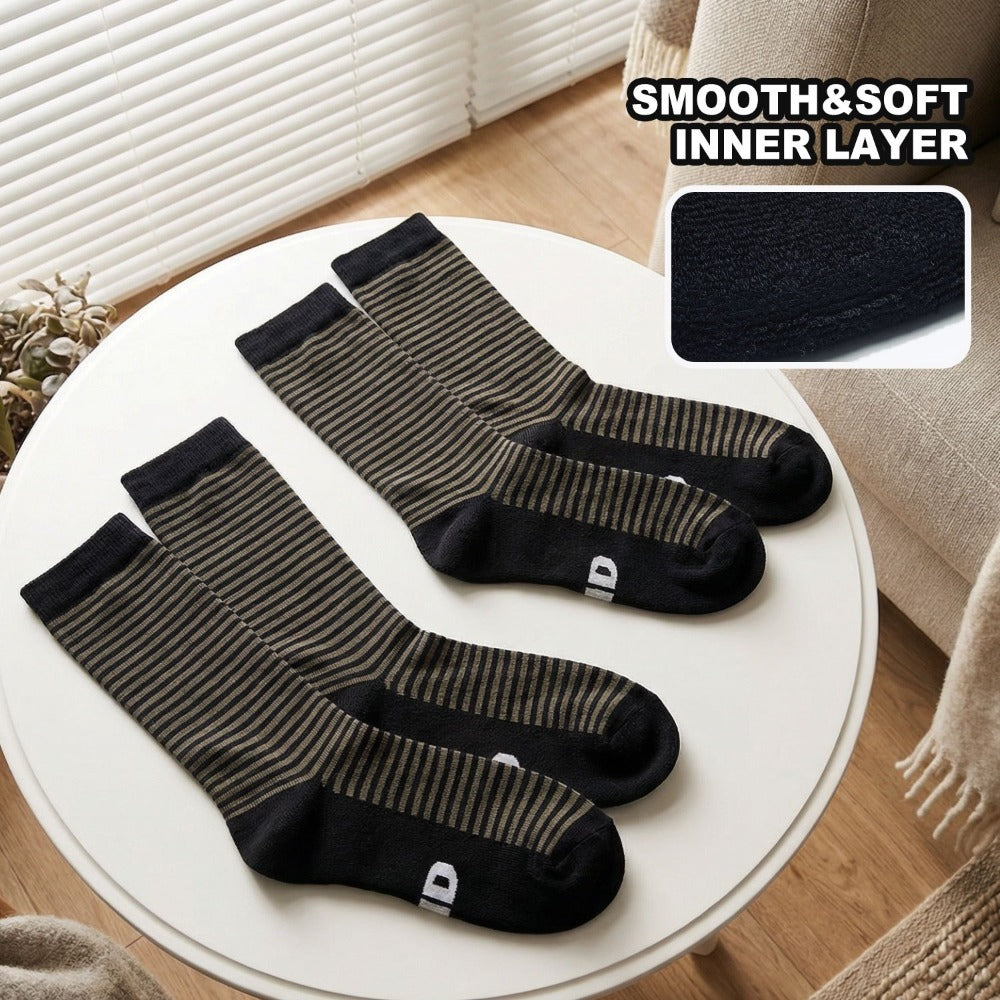4-Pack Diabetic Socks Men Women Thermal Bamboo Non-Binding Circulation Moisture-Wicking Comfort Socks L XL - product image 8