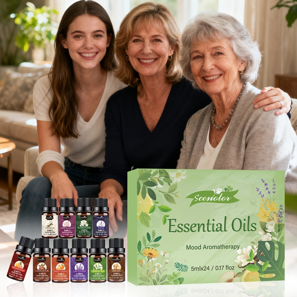 Fragrance Essential Oil Gift Set – Premium Hotel Scent Diffuser Oils for Candle Making, Aromatherapy & Home Fragrance | 12 or 24 Piece Set - product image 12