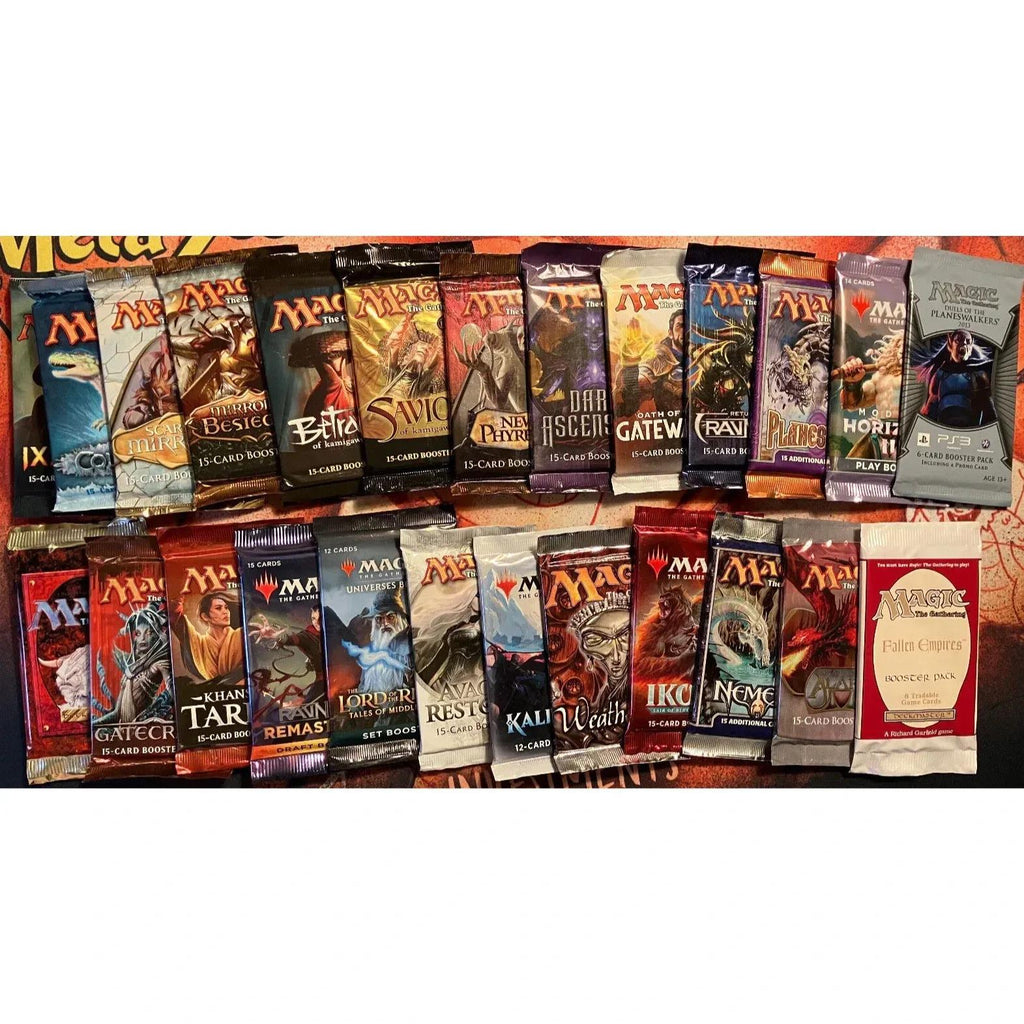4 Random Sealed MTG Booster Packs Multi-Set Variety, Rare & Foil Pulls Possible, Best Gift for MTG Players Collectors Kids Teens Adults – Magic The Gathering - product image