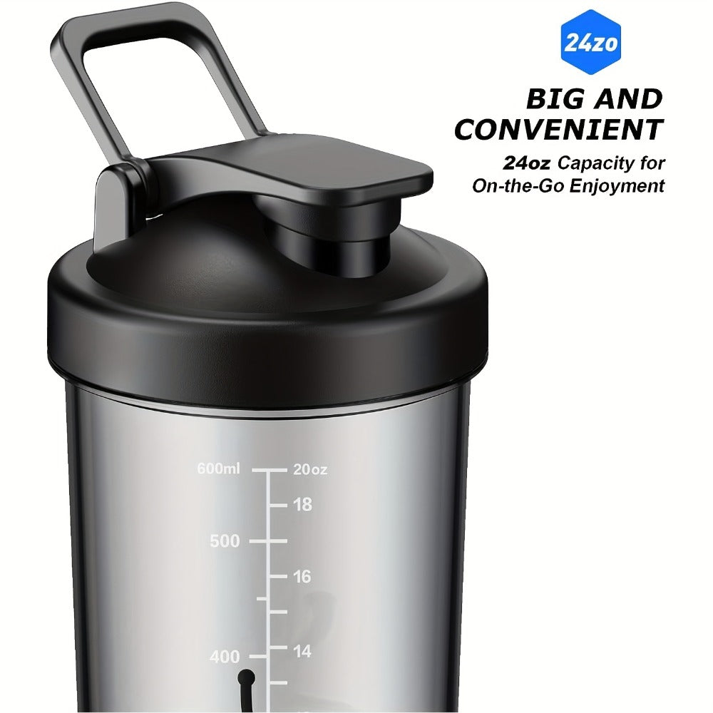 Electric Protein Shaker Bottle 24oz USB Rechargeable Self Stirring Blender Cup BPA Free Portable Gym Mixer for Protein Shakes Meal Replacements Fitness Gift - product image 8