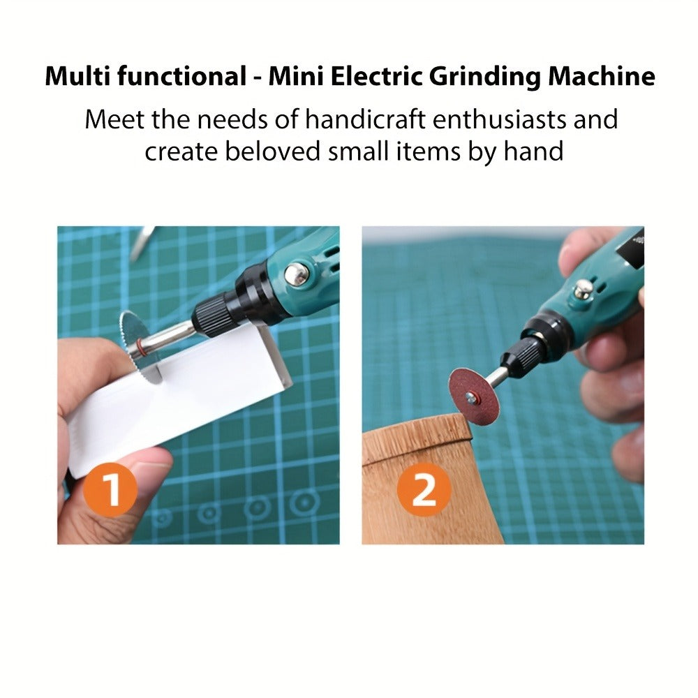 Electric Engraving Pen Kit 25/39PCS - Rechargeable Rotary Tool Set with Adjustable Speed for Engraving, Sanding, Polishing, Drilling & Etching - Portable Multifunctional Power Tool - product image 11
