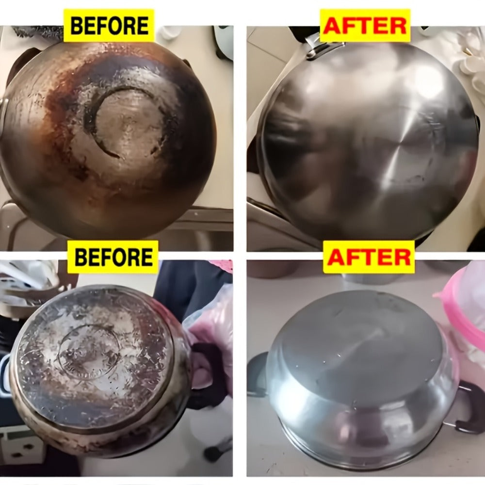 Metal Polishing Paste with Sponge Chrome & Stainless Steel Polish Gloss Agent No Residue Coconut Oil Formula for Painted Metals Car Jewelry Household - product image 10