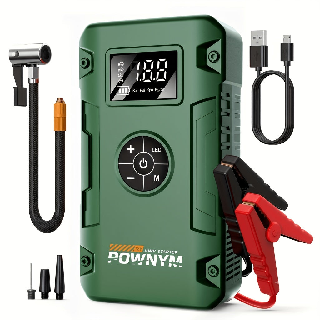 10000A Car Jump Starter and 10000A 7-in-1 Jump Starter with Air Pump, 150PSL Car Battery Starter, Suitable for 2.64-Gallery Gasoline Or 2.38-Gallery Diesel - product image