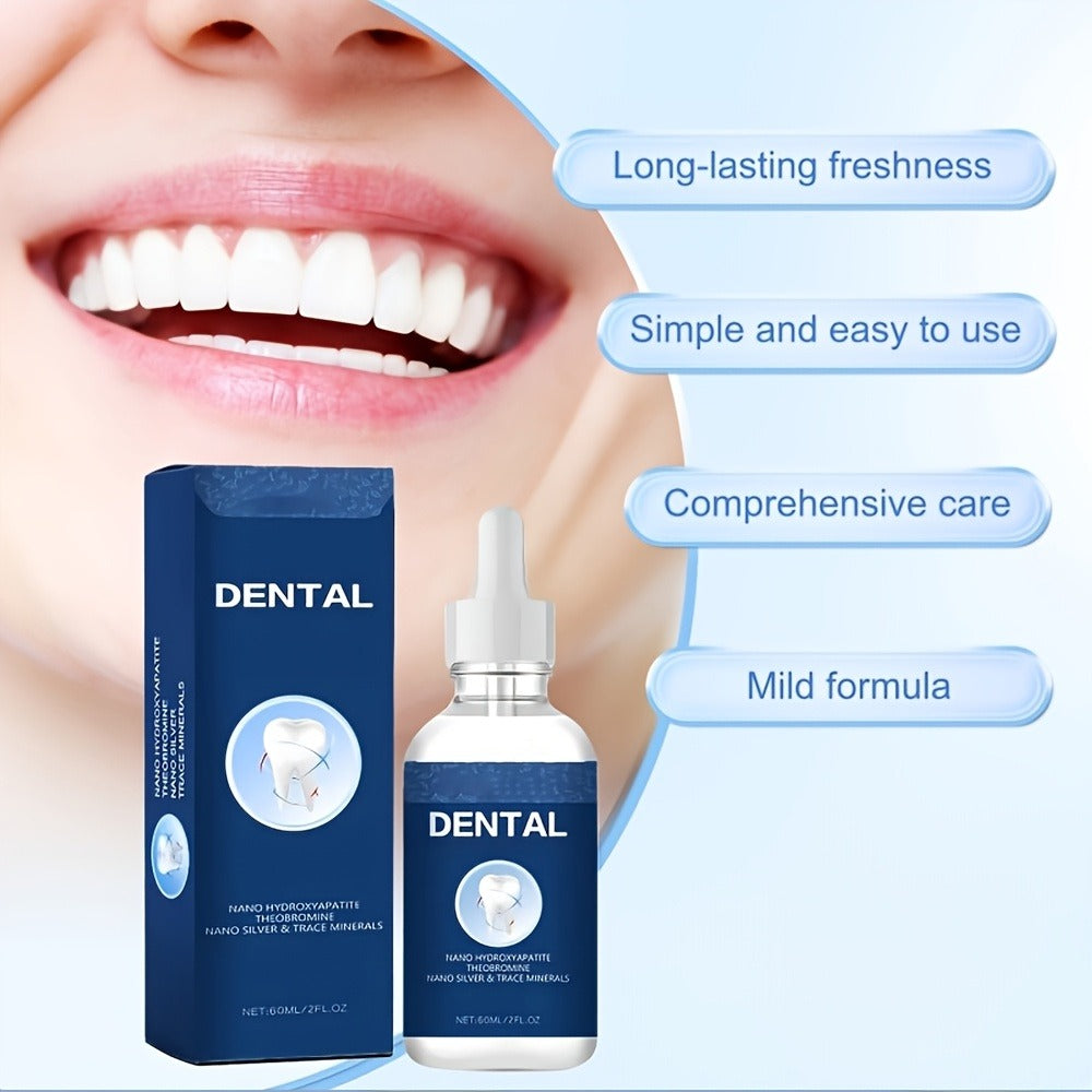Oral Care Drops with Hydroxyapatite – True Tooth Care Solution for Cavity Protection, Enamel Strengthening & Sensitive Teeth, Daily Gum Health & Fresh Breath Formula, 2.03oz – Idea - product image 2