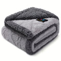 Reversible Sherpa Fleece Pet Throw Cover for Small Medium Large Dogs & Cats, 6 Sizes, 4 Colors – Liquid-Proof Dog Blanket for Sofa & Bed - product image 3