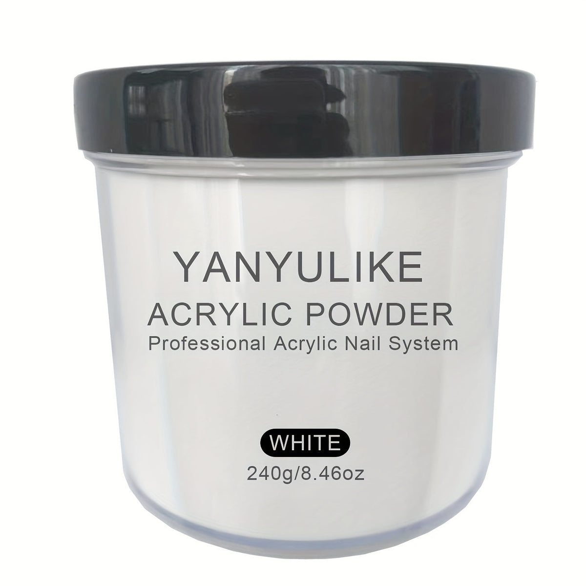 Acrylic Nail Powder 8oz Professional Clear Pink Nude White Fast Set No Lamp Required for Nail Extensions 3D Nail Art Carving Salon Quality Bulk Powder for Beginners Techs - product image 16