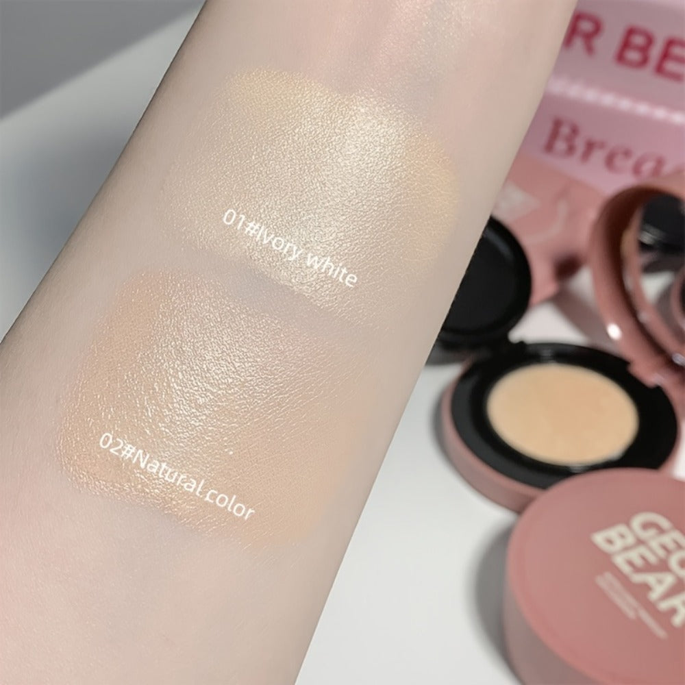Oil Control Cushion BB Foundation with Replacement Core – Waterproof Sweatproof Invisible Pore Coverage, Moisturizing Lightweight Buildable Natural Finish for All Skin Types, Ivory - product image 6