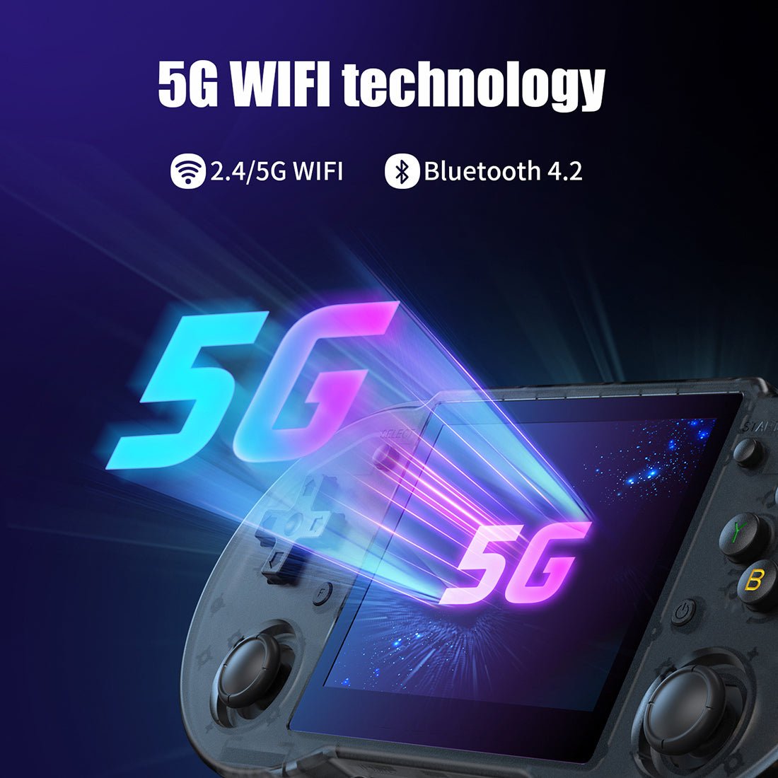 Anbernic RG353P Handheld Game Console Dual OS Android 11 Linux SNES Style 3.5-Inch IPS HDMI Retro Emulator 3500mAh 2GB RAM Wi-Fi Bluetooth for Everyday Use - product image 13