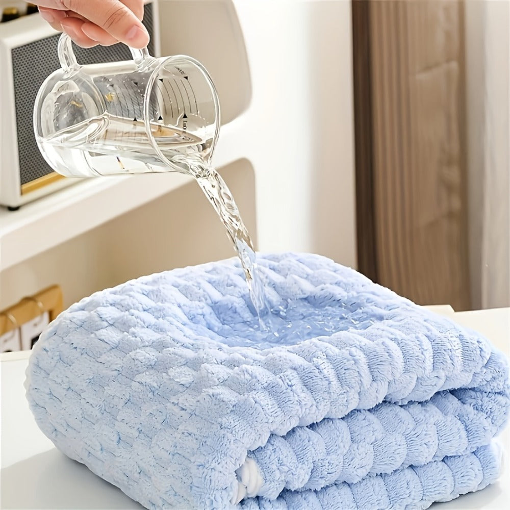 Waffle Weave Bath Towels Set 4 Pack or 8 Pack - Ultra Soft Super Absorbent Quick Dry Microfiber Moire Textured Towels | Spa Gym Travel Daily Use | Multi-Color Sets Gray Pink Blue B - product image 25
