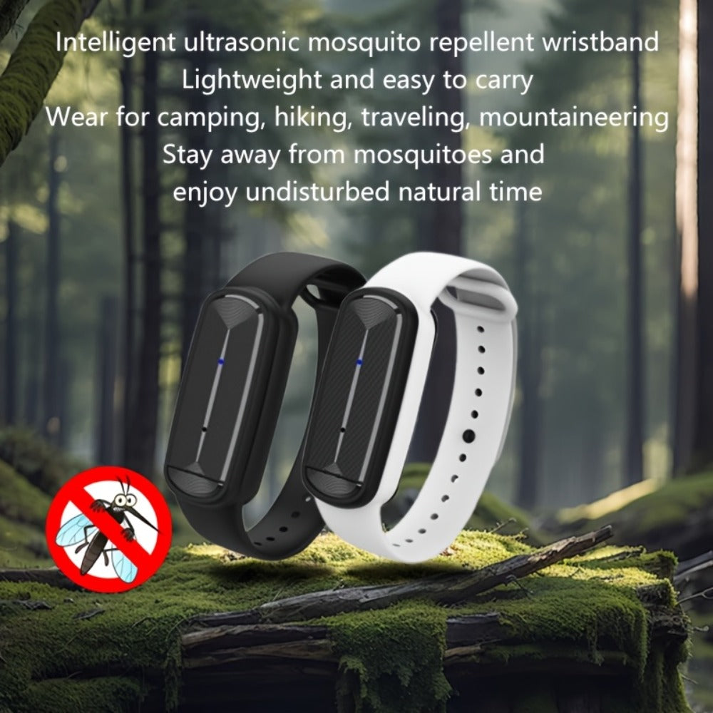 Ultrasonic Mosquito Repellent Bracelet 3-Pack – USB Rechargeable Intelligent Bug Repellent Wristband for Camping, Outdoor, Hiking & Travel, Waterproof Mosquito Control Bracelet for - product image 11