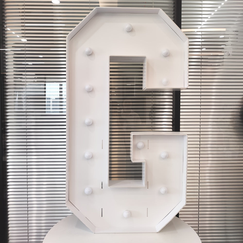 LED Letter Lights 4FT Tall Marquee Letter Lights A-Z Alphabet Light Up Letters with Cool White LED for Wedding, Birthday, Party, Proposal & Graduation Decor - product image 37
