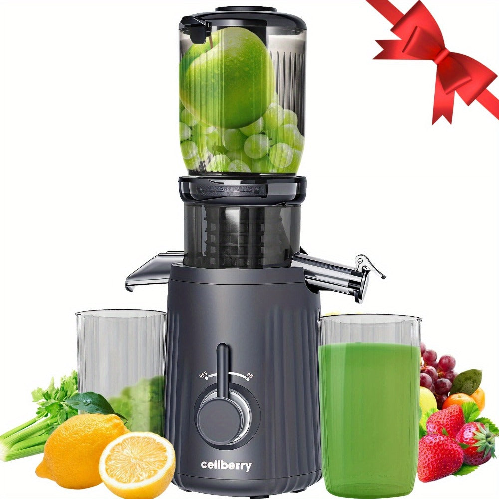 Masticating Juicer Cold Press - 4.25" Wide Feed Chute Auto-Feed Slow Juicer for Whole Fruits & Vegetables, 98% Juice Extraction, Quiet Motor, Easy to Clean, Compact for 1-2 People, - product image 10