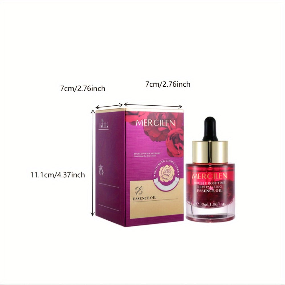 Rose Essential Oil Face & Body Moisturizer — Plant-Based Squalane, Avocado Oil & Hypoallergenic Formula for Dry Skin, Deep Hydration & Skin Repair | All Skin Types | MERCILEN - product image 5