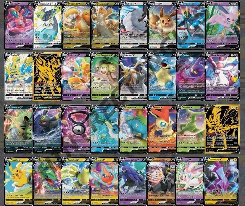 100 Card Lot | 1 Guaranteed Ultra Rare (Mega EX GX V VMAX), 100 Assorted English TCG Cards Near Mint, Authentic Collection Gift for Kids Teens Adults Collectors - product image 4
