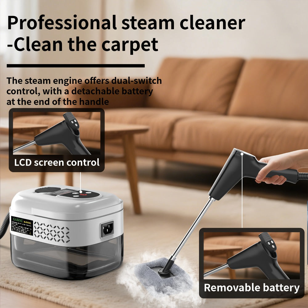 Handheld Steam Cleaner High Pressure High Temperature LCD Multi-Speed for Kitchen Grease Sofa Tile Grout Carpet Home Cleaning - product image 10