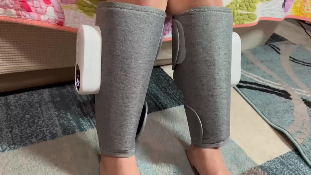Air Compression Leg Massager – Cordless Calf & Foot Massager with 3 Intensity Levels for Legs, Thighs, Knees & Feet | Circulation Booster, Holiday Gift for Women & Men - product image 12