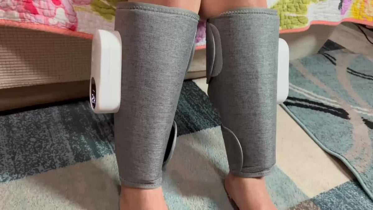 Air Compression Leg Massager – Cordless Calf & Foot Massager with 3 Intensity Levels for Legs, Thighs, Knees & Feet | Circulation Booster, Holiday Gift for Women & Men - product image 12