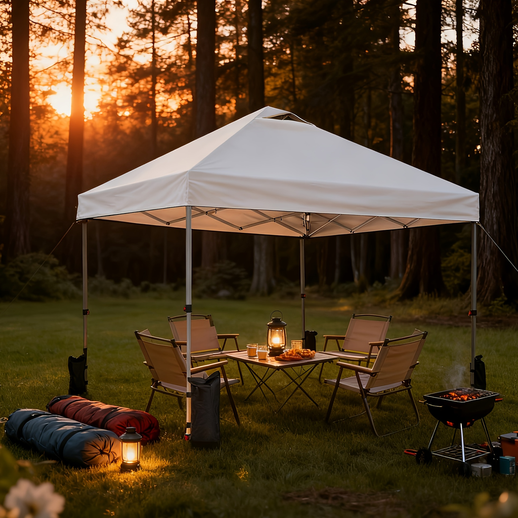 10x10 Pop Up Canopy Tent Heavy Duty - 1-Person Easy Setup, Wheeled Carry Bag, Portable Gazebo - product image 8