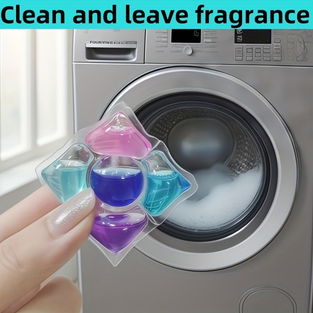 Laundry Pods 5-in-1 Scented Detergent Pods Powerful Stain Remover Long-Lasting Fragrance Each Pod Washes 8-12 Items 12g Per Pod Fabric Cleaner for Home - product image 12
