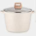 Non-Stick Stock Pot 10.5 QT Large Capacity Soup Pot with Lid - Induction Compatible All Stovetops High Temperature Resistant Easy Clean Cookware for Home Cooks Families Housewarmin - product image 8