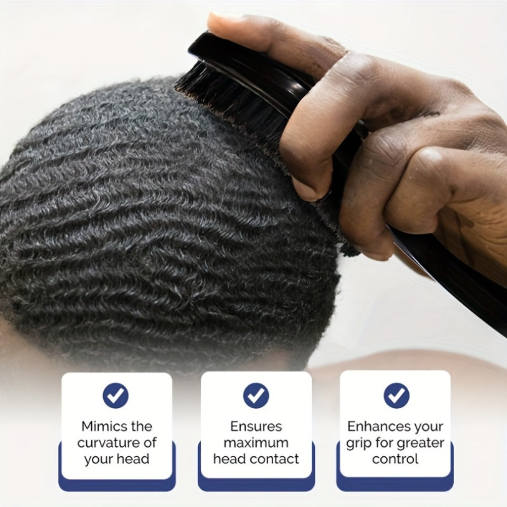 360 Wave Pomade Strong Hold Hair Styling with Jojoba Oil — Frizz Control Moisturizing Formula for Dreads Locks Twists Coily Curly Wavy Hair Men Grooming Daily Hair Care Set - product image 19