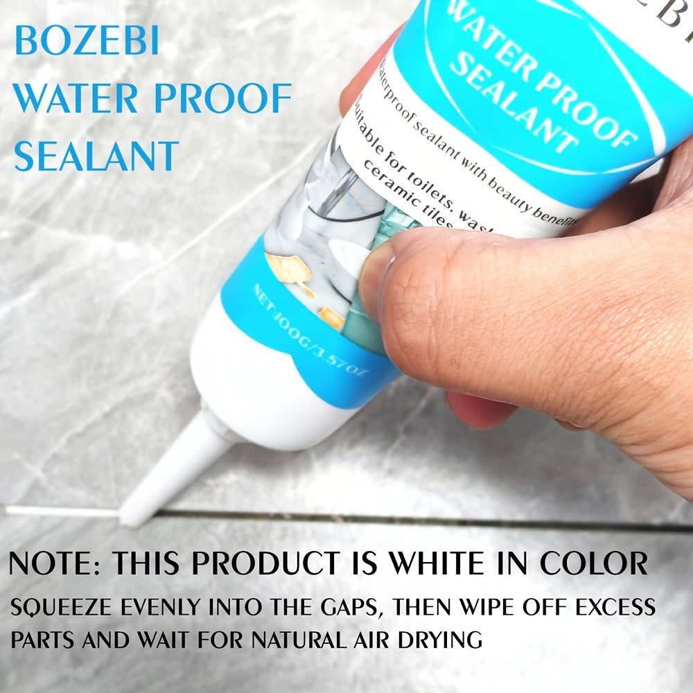 Waterproof Tile Grout Sealant Gap Filler for Kitchen & Bathroom – Odorless Strong Adhesive Tile Refill Agent for Sink Floor Wall Cracks, White 100g (3-Pack) - product image 12