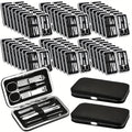 Bulk Nail Clipper Set 50 Pack 8-in-1 Stainless Steel Manicure Pedicure Kit with Portable Travel Case – Professional Grooming Tools Gift Set for Men Women Family Corporate Employees - product image 6