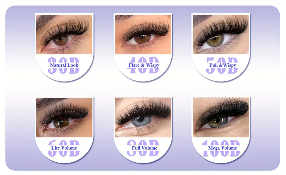 Premade Lash Clusters 708Pcs Mixed Length 30D 50D 80D 100D Wispy Volume Kit – Natural Fluffy DIY Lash Extensions with Bond Seal & Applicator for Everyday, Party, Travel & Event Loo - product image 10