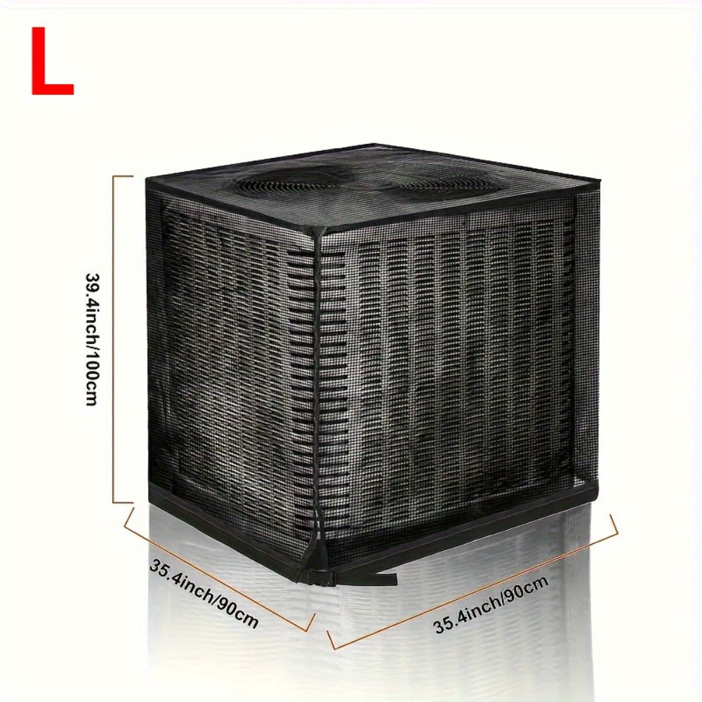 Outdoor AC Unit Cover Heavy Duty Waterproof Central Air Conditioner Cover with Mesh Vent Adjustable Straps UV Rain Snow Debris Bug Leaf Protection XS M L - product image 7