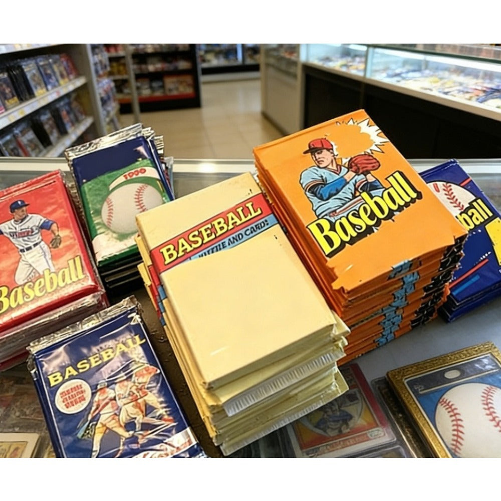 Wax Pack Vintage Baseball Cards 50 Plus Unopened Over 20 Years Old Wax-Preserved Original Holders Retro Wax Paper Box for Collectors Hobbyists and Memorabilia - product image 2