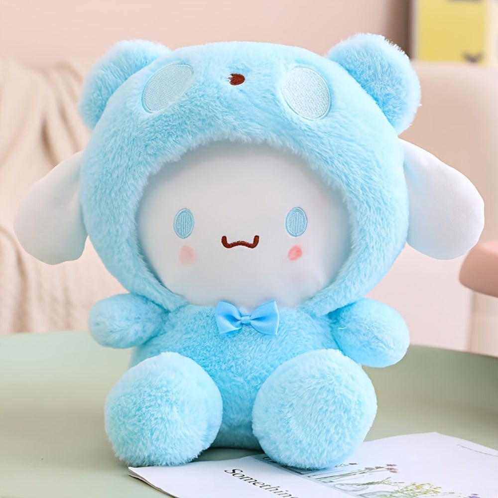 Kawaii Big-Eared Cinnamon Dog Plush Doll | Soft Stuffed Puppy Toy in White, Blue Jade & Pudding Styles for Girls Kids Teens Anime Fans Collectors | Birthday - product image 5