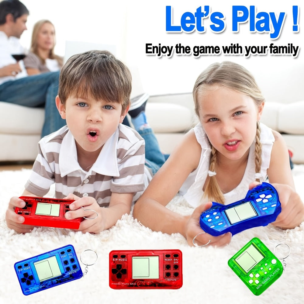 Handheld Video Game Backpack Clips for Kids Gaming Birthday Party Favors, Classroom Prizes, Gamer Goodie Bag Stuffers & Holiday Gifts | Mini Game Console - product image 2