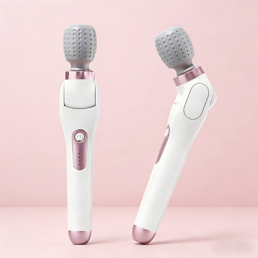 Electric Handheld Massager 180° Foldable Massage Stick | 5-Speed Vibration USB Rechargeable Rotating Head | Full Body Relief Neck Back Shoulder Leg Waist | Portable Cordless Massag - product image 7