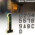 Solar House Numbers 9 Inch Backlit LED Address Sign – Waterproof IP44 Illuminated Number Plaques with Smart Light Sensor for Home Garden Courtyard Modern Decor - product image