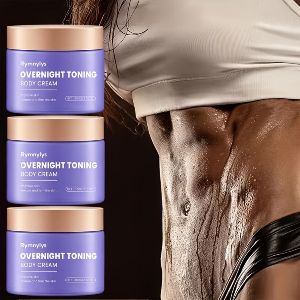 Body Firming Cream Night — Lifting & Tightening with Plant Extracts | 24H Hydration Moisturizer for Abdomen Thighs Buttocks | Sensitive Skin Safe Unisex Body Lotion | 3.53oz Anti-C - product image 2