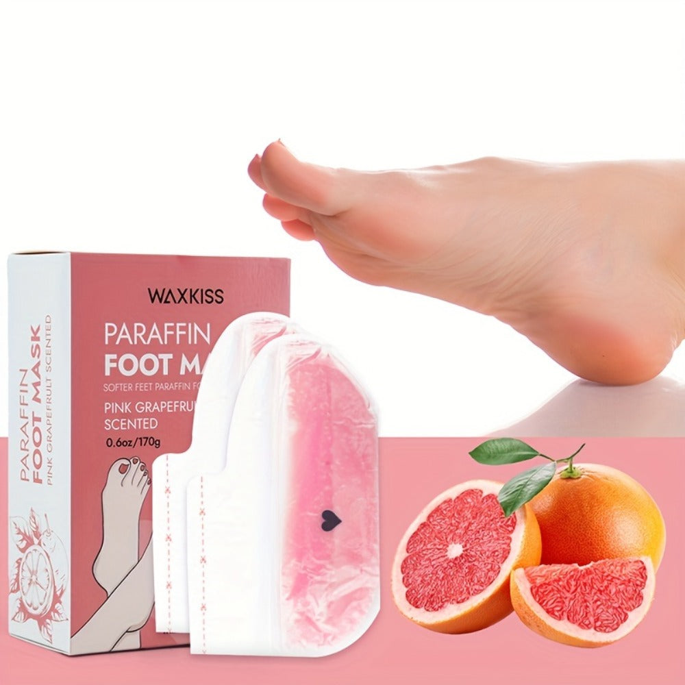 Paraffin Wax Hand & Foot Mask Deep Moisturizing Beauty Treatment – Smooth Soft Skin, Pink Grapefruit & Lavender Scents, Long-Lasting Stone Wax Formula, Home Spa Gift Set for Women - product image 5